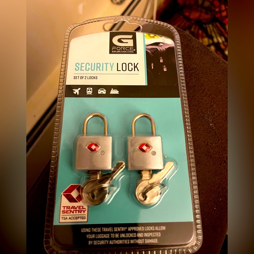 G/FORE Silver Security Lock Set